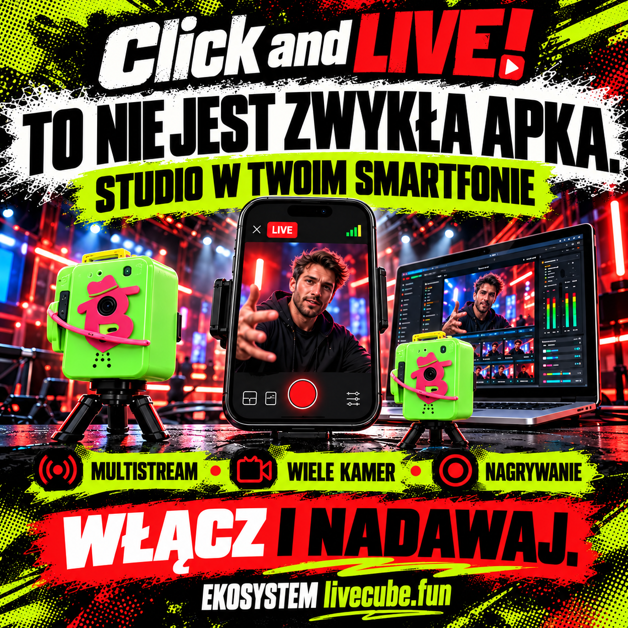 LiveCUBE! DIY — zbuduj własną kamerę LIVE (projekt, instrukcja, obudowa)