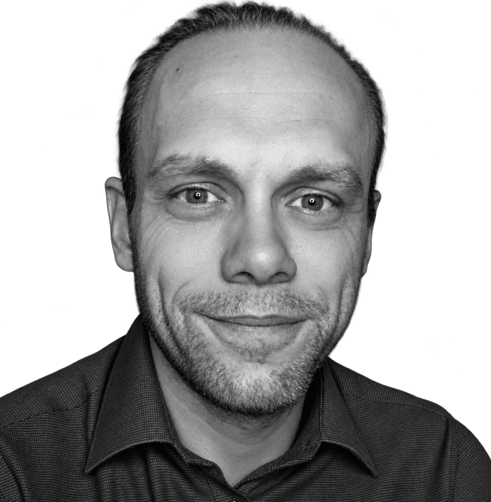 Mariusz Brandt — czarno-biały portret